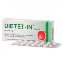 Dietet-In tabletta 40db (Minőségét megőrzi: 2028.03.31.)